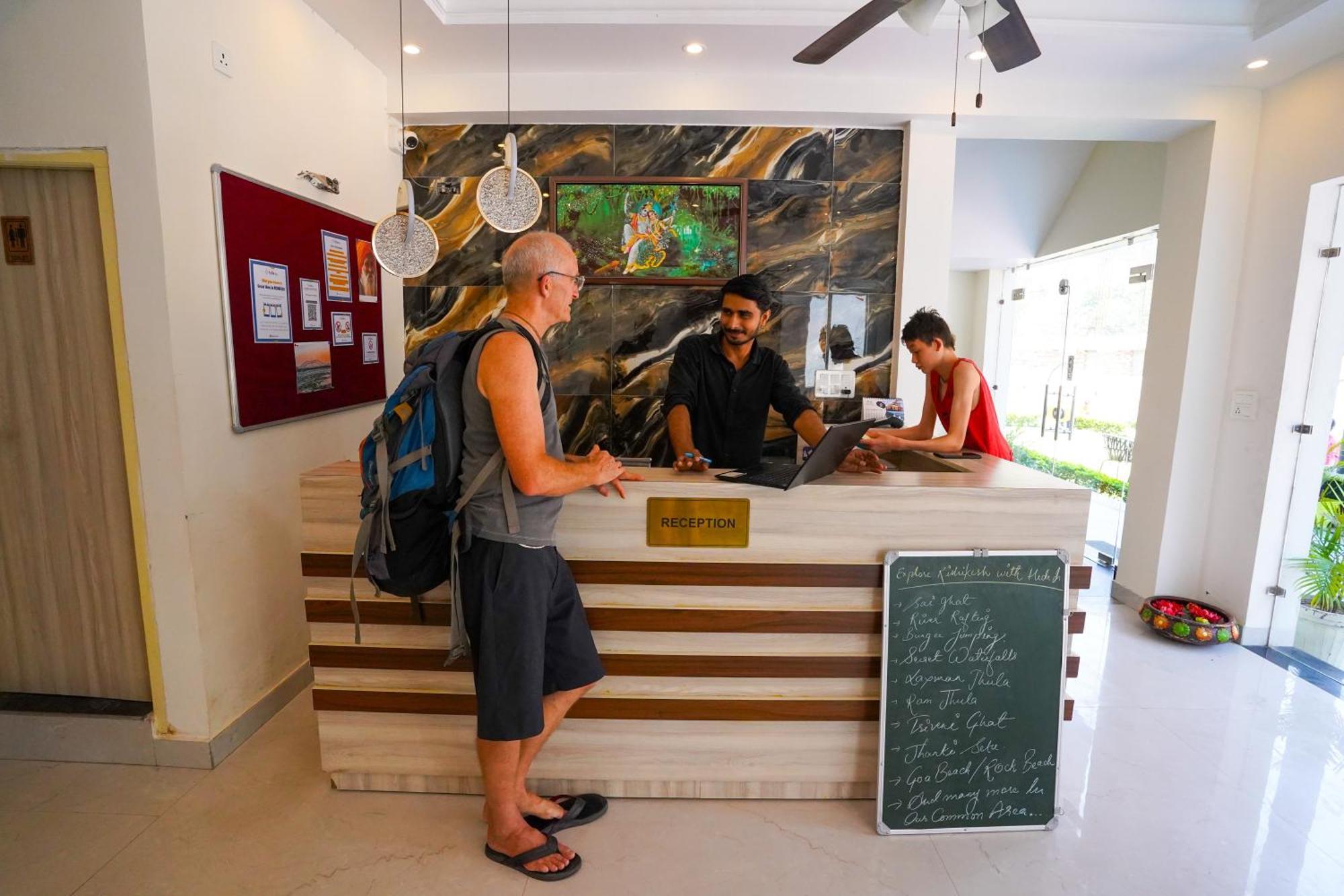 Hide-In Rishikesh, Laxman Jhulaホステル エクステリア 写真