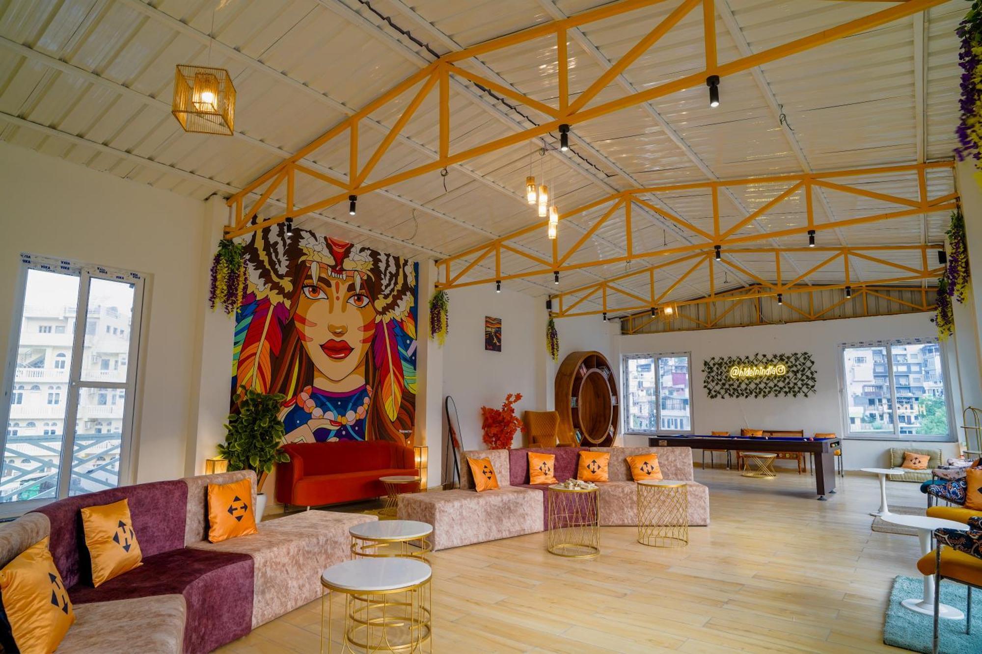 Hide-In Rishikesh, Laxman Jhulaホステル エクステリア 写真